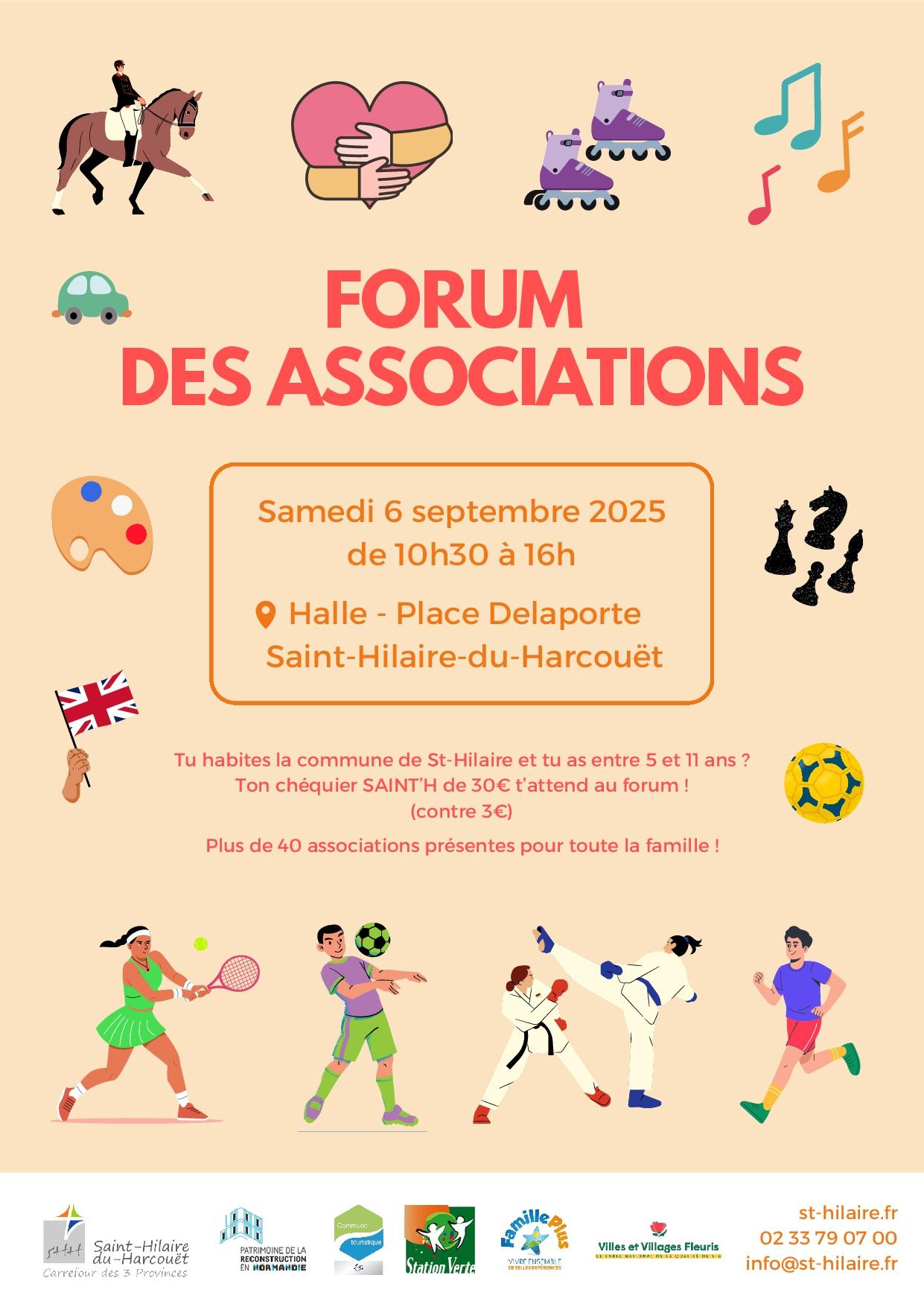 Affiche forum associations 2025